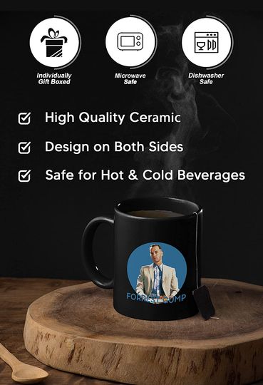 Forrest Gump Digital Art Mug 11oz