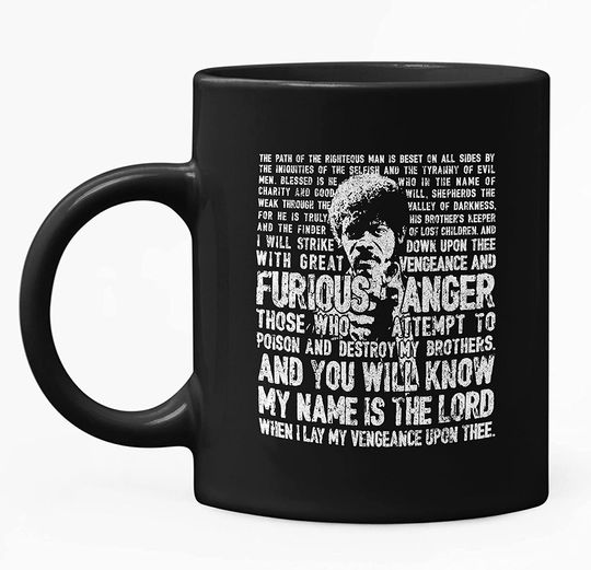Pulp Fiction Ezekiel 2517 Jules Winnfield Mug 11oz