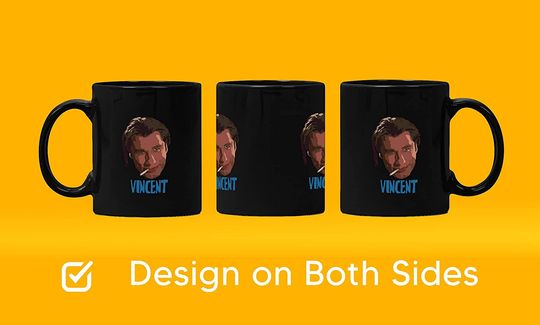 Pulp Fiction Vincent Vega Smoking Mug 11oz