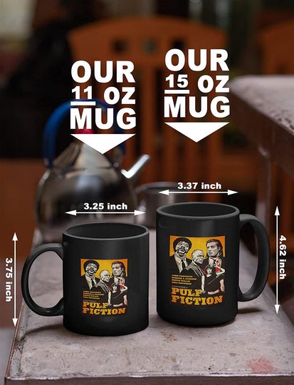 Pulp Fiction Poster Mug 11oz