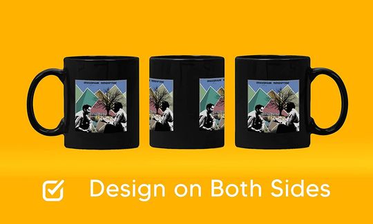 The Shawshank Redemption Vintage Fan Art Andy Dufresne And Red Mug 11oz