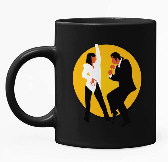 Pulp Fiction Vincent And Mia Dance Mug 11oz
