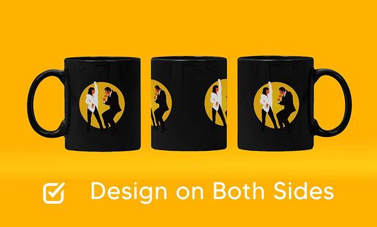 Pulp Fiction Vincent And Mia Dance Mug 11oz