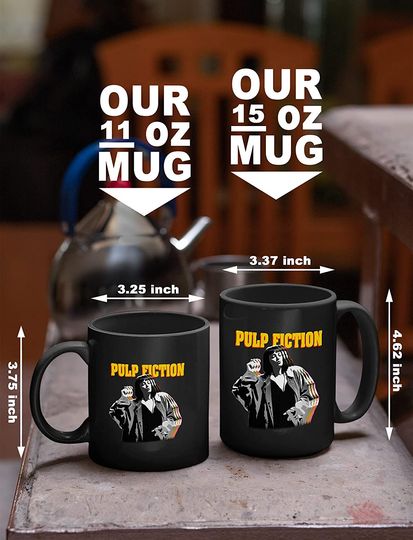 Pulp Fiction Mia Wallace Mug 11oz