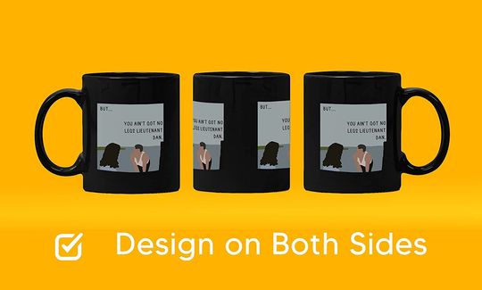 Forrest Gump No Legs Mug 11oz