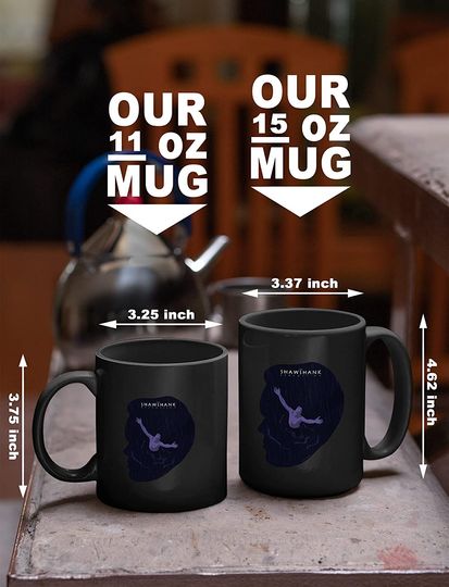 The Shawshank Redemption Andy Dufresne Movie Posters Face Mug 11oz