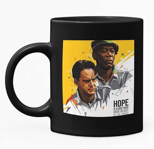 The Shawshank Redemption Andy Dufresne And Red Hope Movie Posters Mug 11oz