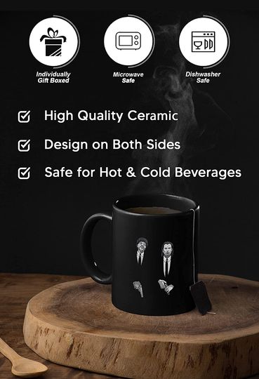 Pulp Fiction Jules And Vincent Mug 11oz
