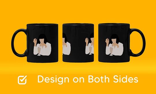 Pulp Fiction Mia Wallace Milkshake Mug 11oz