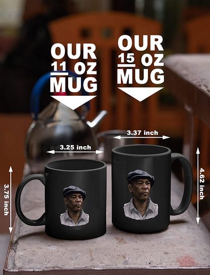 The Shawshank Redemption Morgan Freeman Color Mug 11oz