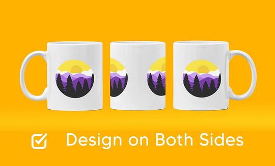 Subtle Nonbinary Flag Pride Mug 11oz