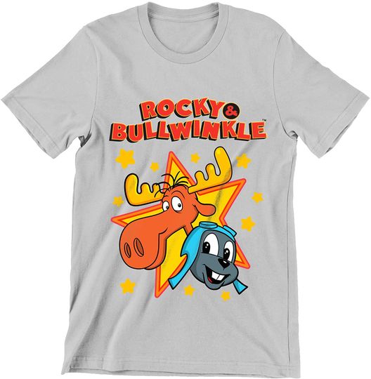 Rocky and Bullwinkle Stars Shirt