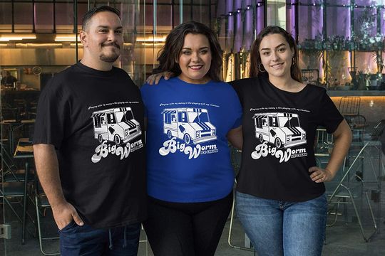 Friday Movie Big Worm Ice Cream T-Shirt