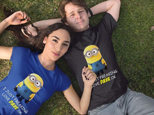 I Just Freaking Love Dave Minion T-Shirt