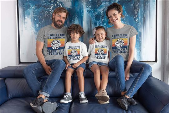 I Rolled for Intelligence So Now Im A Teacher Shirt