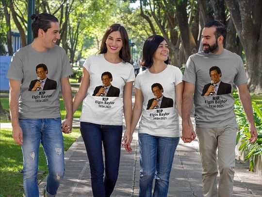 Elgin Baylor 1934-2021, Rest in Peace Elgin Baylor. Shirt