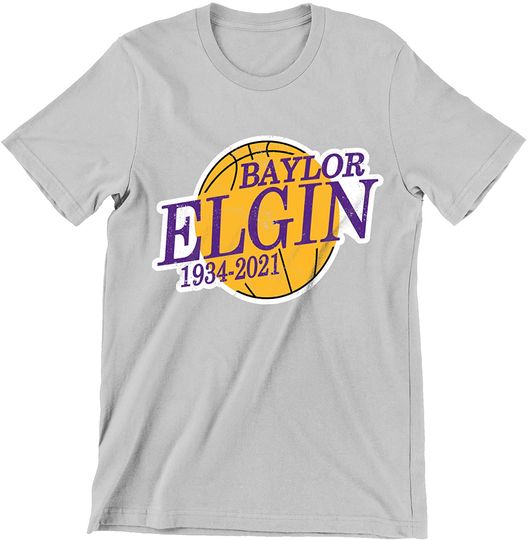 in Memory of Elgin Baylor 1934-2021, RIP Elgin Shirt