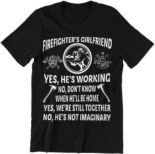 Discover Firefighter Firefighter's Girl Friend Shirt