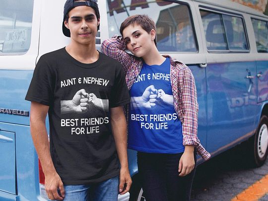 Aunt & Nephew Best Friends for Life Shirt
