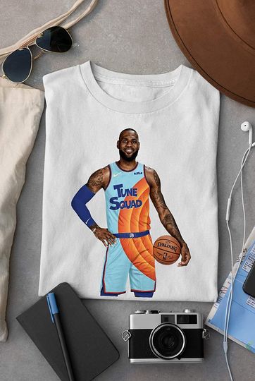 A New Legacy Tune Squad Lebron Basketball Shirt