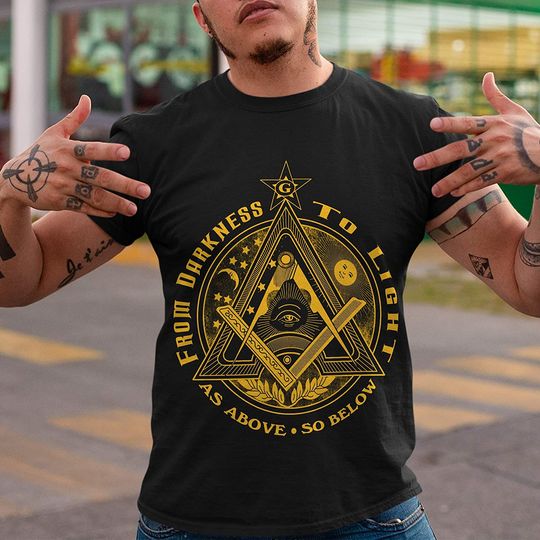 As Above So Below from Darkness to Light Shirt