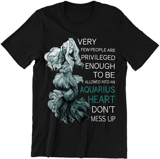 Aquarius Don't Mess Up Shirt