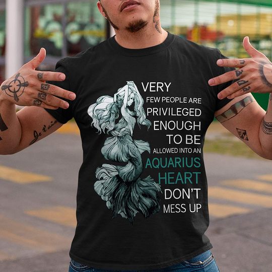 Aquarius Don't Mess Up Shirt