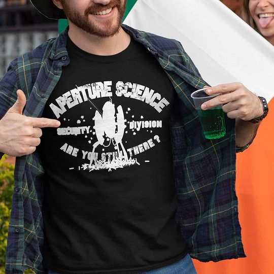 Aperture Science Security Division Science Shirt