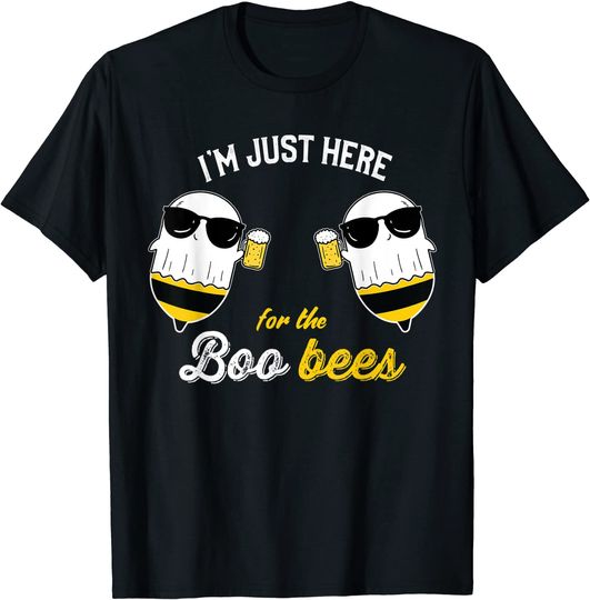I'm just Here for the Boo Bees Halloween T-Shirt