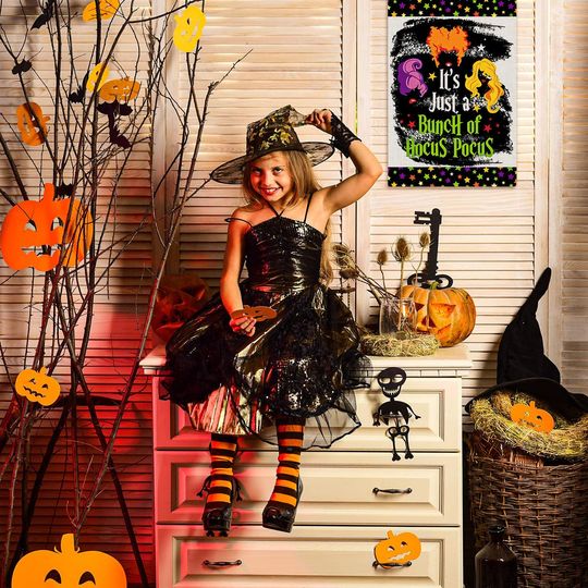 Hocus Pocus Garden Flag Witch Yard Flag