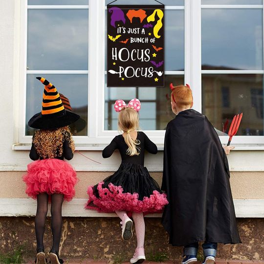 Hocus Pocus Garden Flag