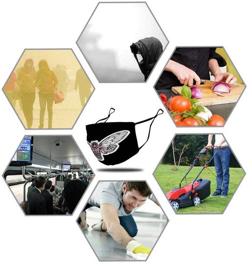 Cicada Song Art Print Face Mask