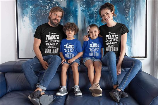 Tramps Run Tramps Like Us Born to Run Shirt