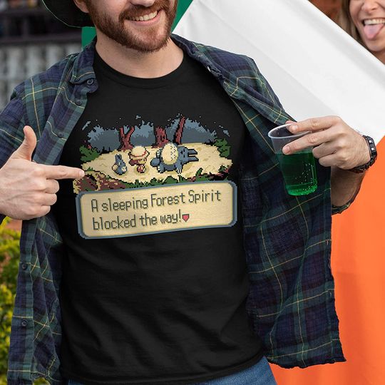 Totoro A Sleeping Forest Spirit Blocked The Way Shirt