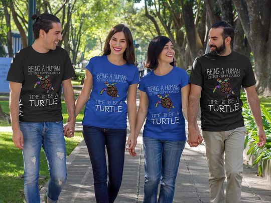 Too Complicated Time to Be A Turtle Shirt