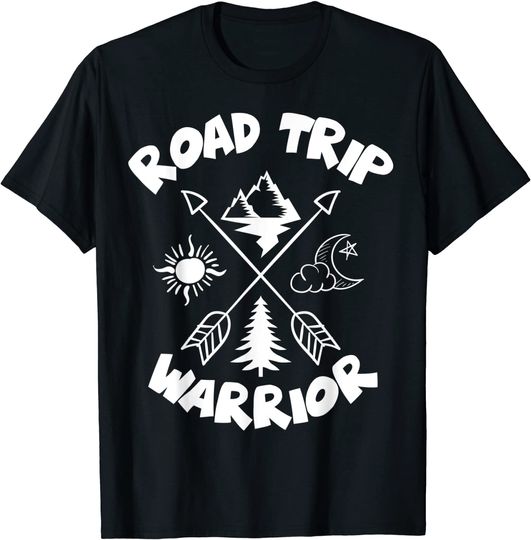 Road Trip Warrior T-Shirt Family Shirt for Family Vacation