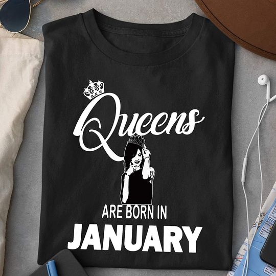 Queens are Born in January Rihanna Shirt