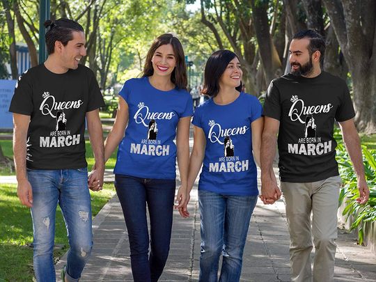 Queens are Born in March Rihanna Shirt