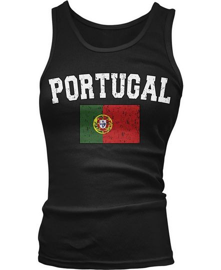 Discover Amdesco Junior's Portuguese Flag, Flag of Portugal Tank Top