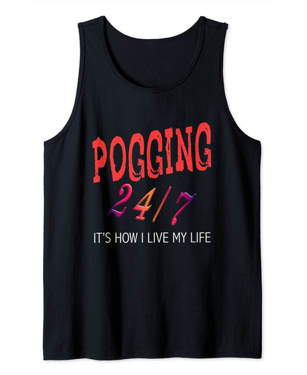 Discover Pogging 24/7  Poggers Tank Top