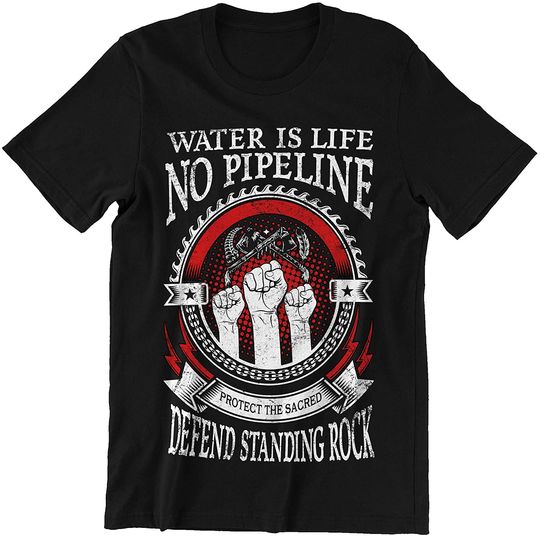 NODALP Water is Life No Pipeline Shirt