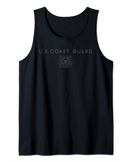 US Coast Guard Coasties Stealth Design Tank Top