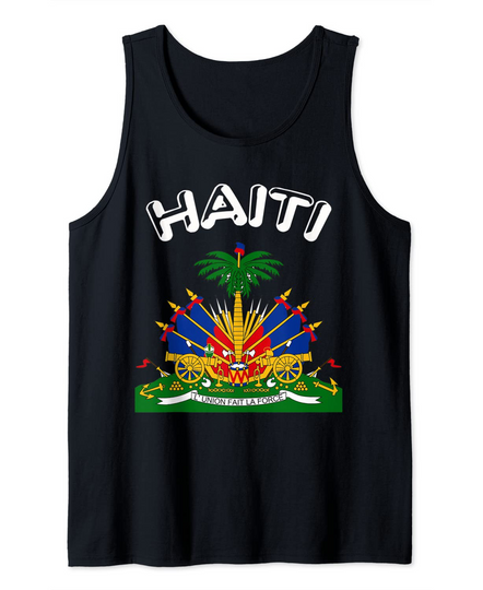 Discover Haitian Emblem Tank Top
