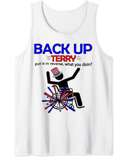 Discover Back up Terry, Put it in Reverse Terry Tank Top