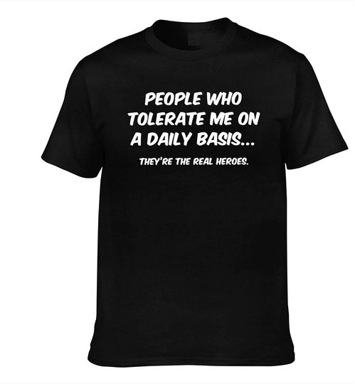 antfeagor People Who Tolerate Me On A Daily Basis Funny Hiking Hiker Camping Camper Outdoors Men Women Graphic Shirt