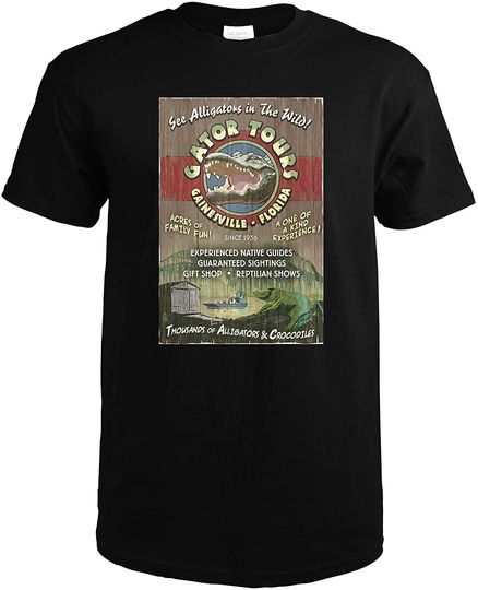 Gainesville, Florida, Gator Tours, Vintage Sign 54203