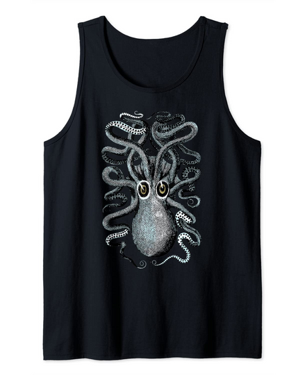 Octopus Vintage Kraken Tank Top