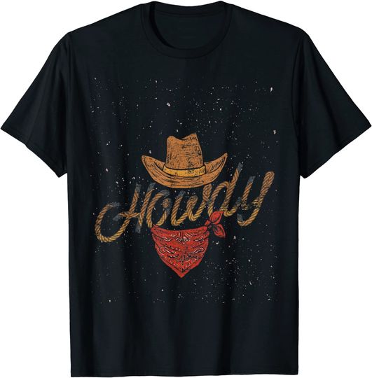 Howdy Cowboy T Shirt