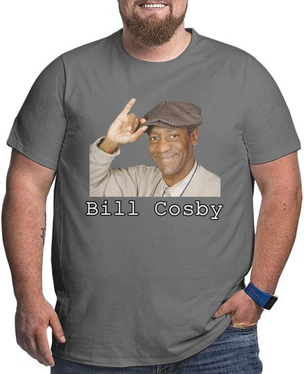 Discover Bill Cosby Men's Plus Size Round Neck T-shirt