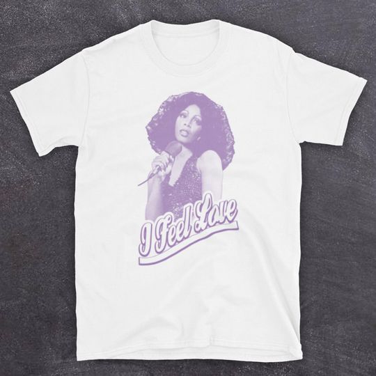 Donna Summer I Feel Love Graphic Queen Of Disco Music Singer Un T-Shirt